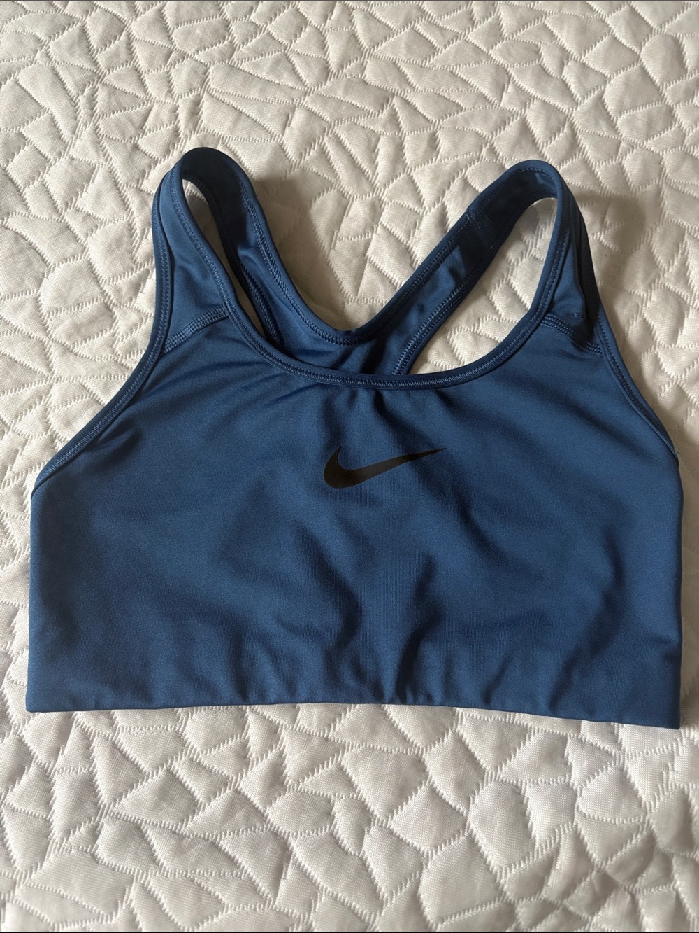 Nike Navy/Blue Racerback Sports Crop Bra